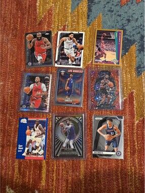 Los Angeles clippers 9 card lot